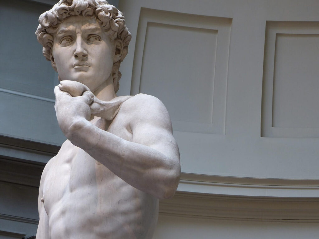 Michelangelo’s David at Accademia Gallery Florence — the world-famous marble statue and a must-see for anyone planning what to do in Florence in one day