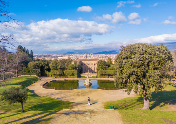 Boboli Gardens and Pitti Palace in Florence