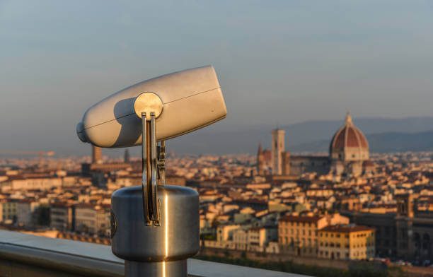 Historic telescopes at the Galileo Museum Florence