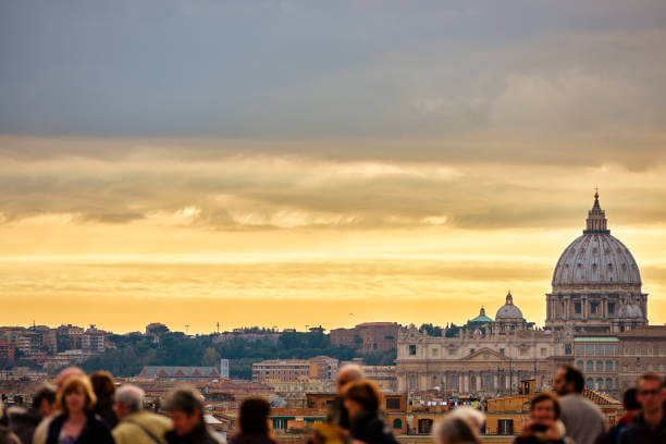 Travelers enjoying local Roman dishes during a nighttime food tour