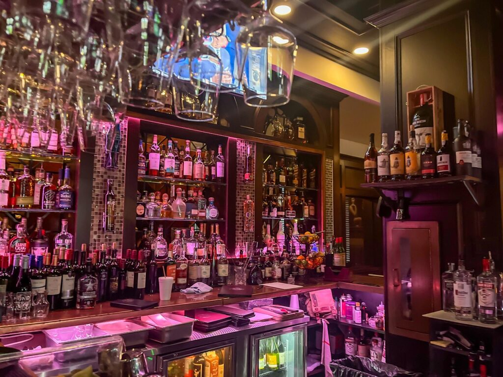 Drink Kong bar in Rome — futuristic cocktail bar offering unique nightlife and aperitivo experience in Rome, Italy.