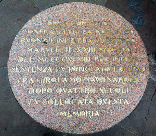 Savonarola Plaque – Symbol of Florence’s Turbulent Past