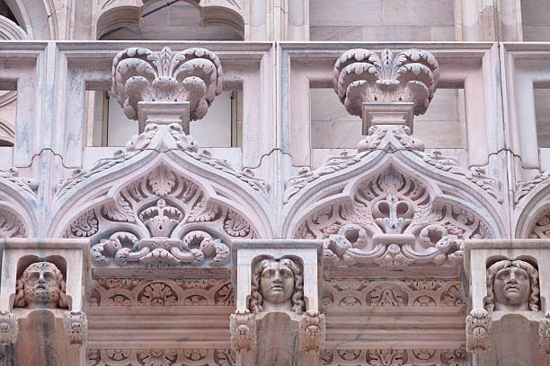 Giotto’s Campanile bell tower beside Florence’s Duomo, showcasing Gothic marble designs and Renaissance craftsmanship