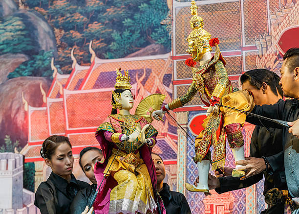 Bangkok Artist’s House puppet show