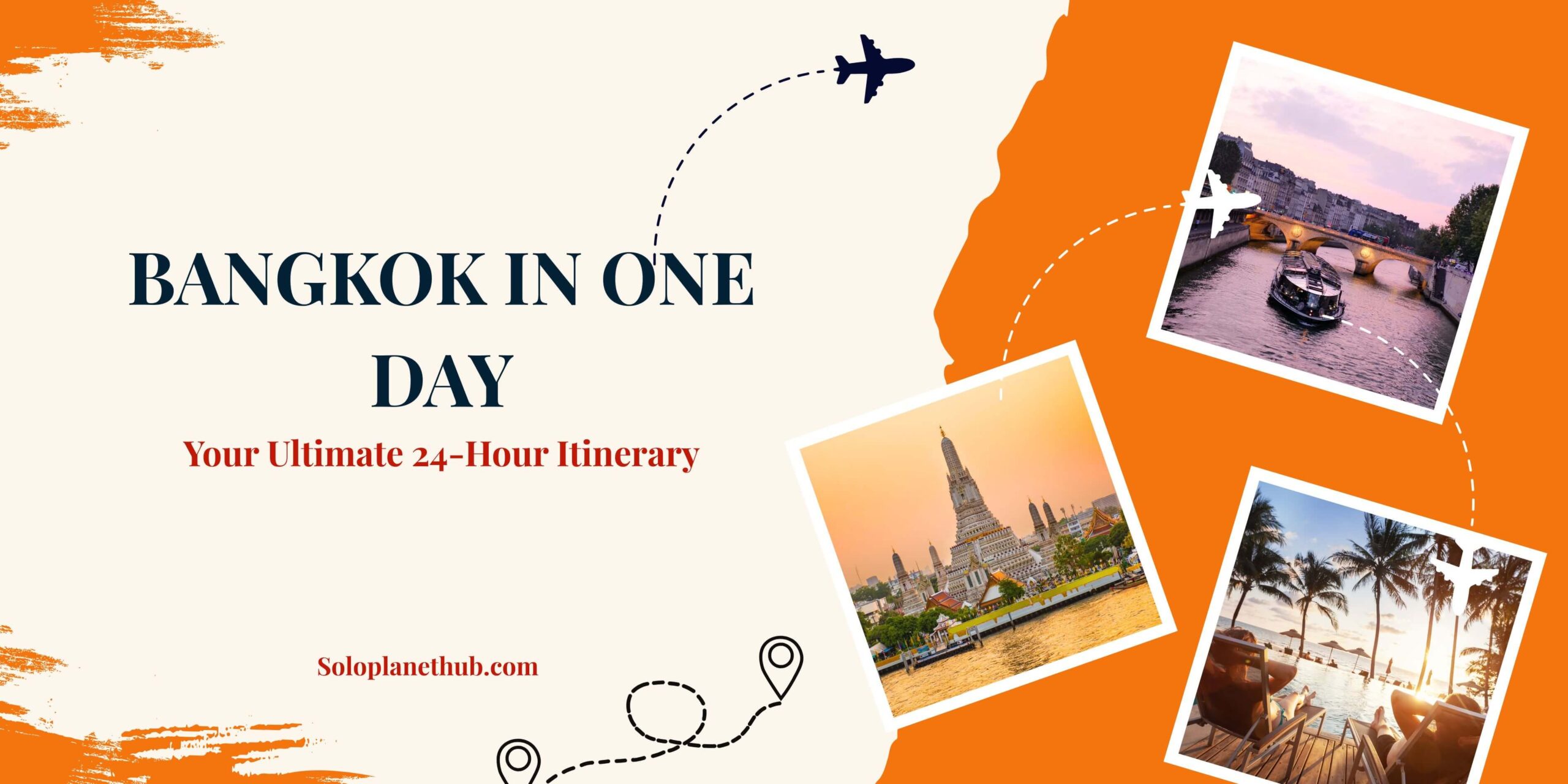 One Day in Bangkok Itinerary — explore temples, street food, and Bangkok highlights in 24 hours.