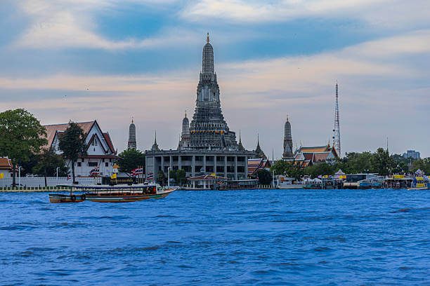 Wat Arun along the Chao Phraya River