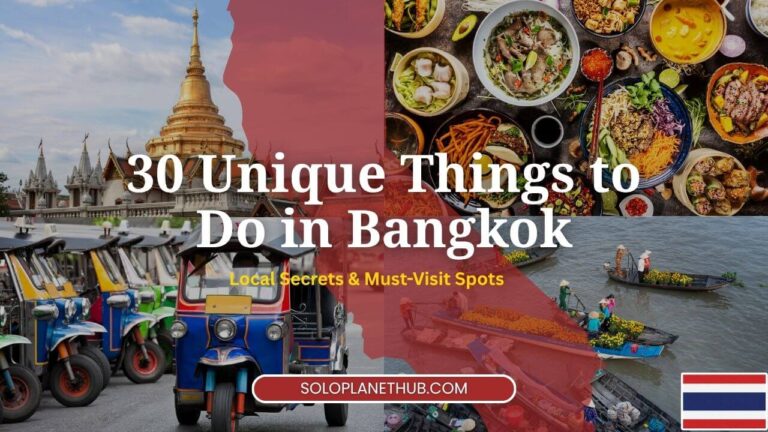 ‘30 Unique Things to Do in Bangkok