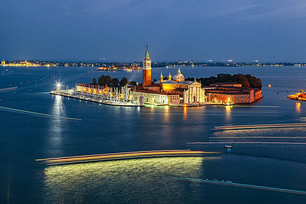 Sunset view Venice San Giorgio Maggiore