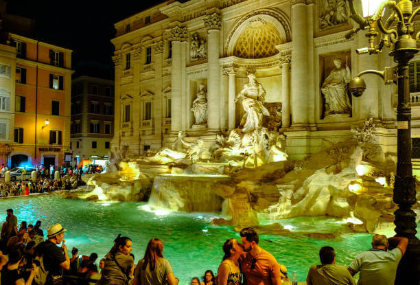 Couples enjoying Valentine’s Day in Rome during February