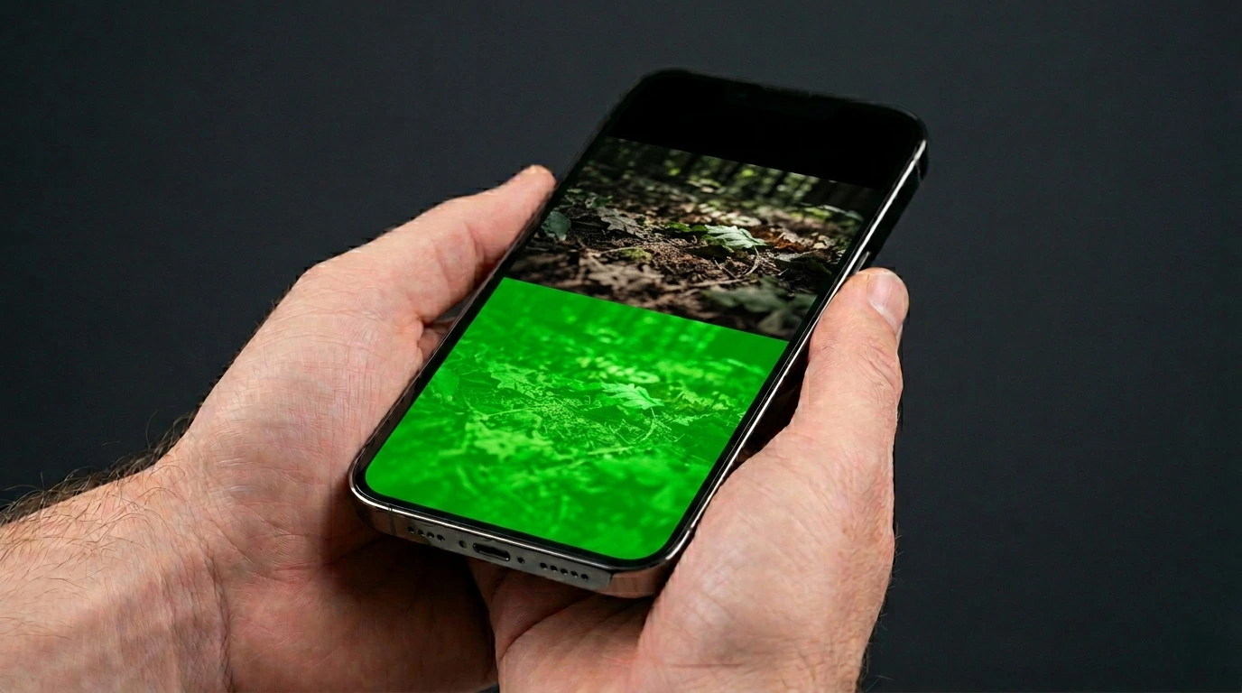 iPhone Green Screen