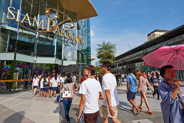 Siam Paragon shopping mall Bangkok best area to stay in Bangkok 