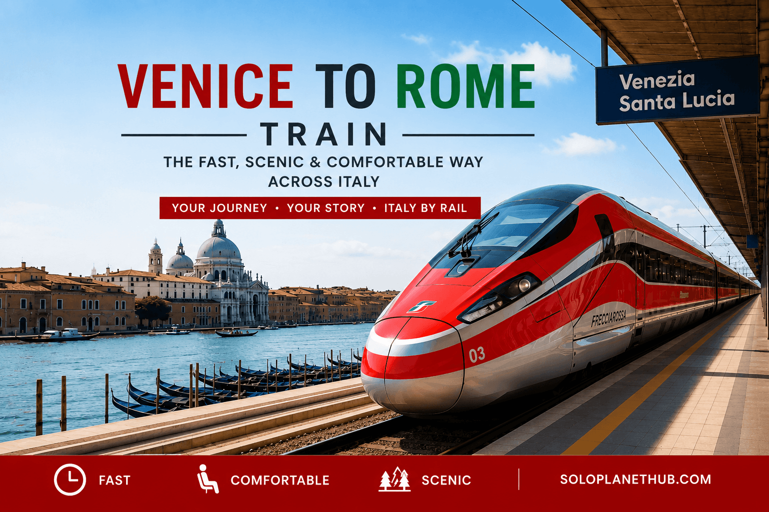 Venice to Rome Train Guide Times, Cost & Booking Tips