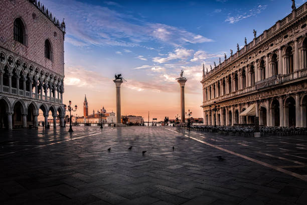 Where to Stay in Venice Piazza San Marco Venice Italy morning