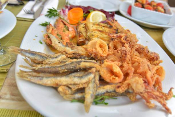 fritto misto di pesce fried seafood platter