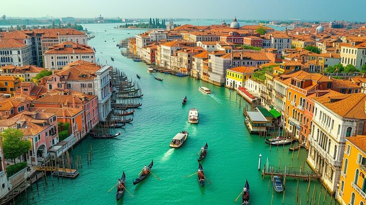 PLACES TO VISIT IN ITALY IN OCTOBER Canal View