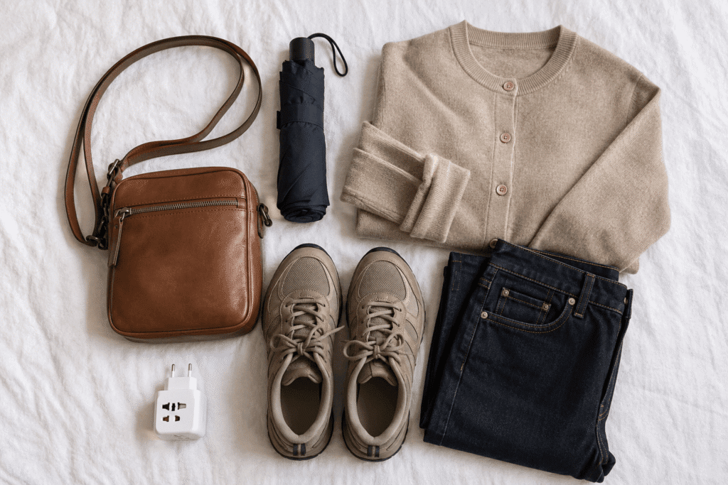  travel tips for italy in october packing tip