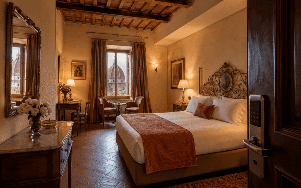 Best boutique hotel in Florence for solo female travelers