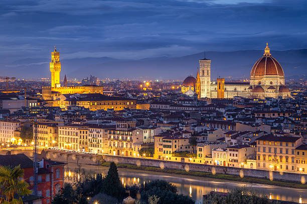 Free solo activity Florence  panoramic view over Florence from Piazzale Michelangelo 